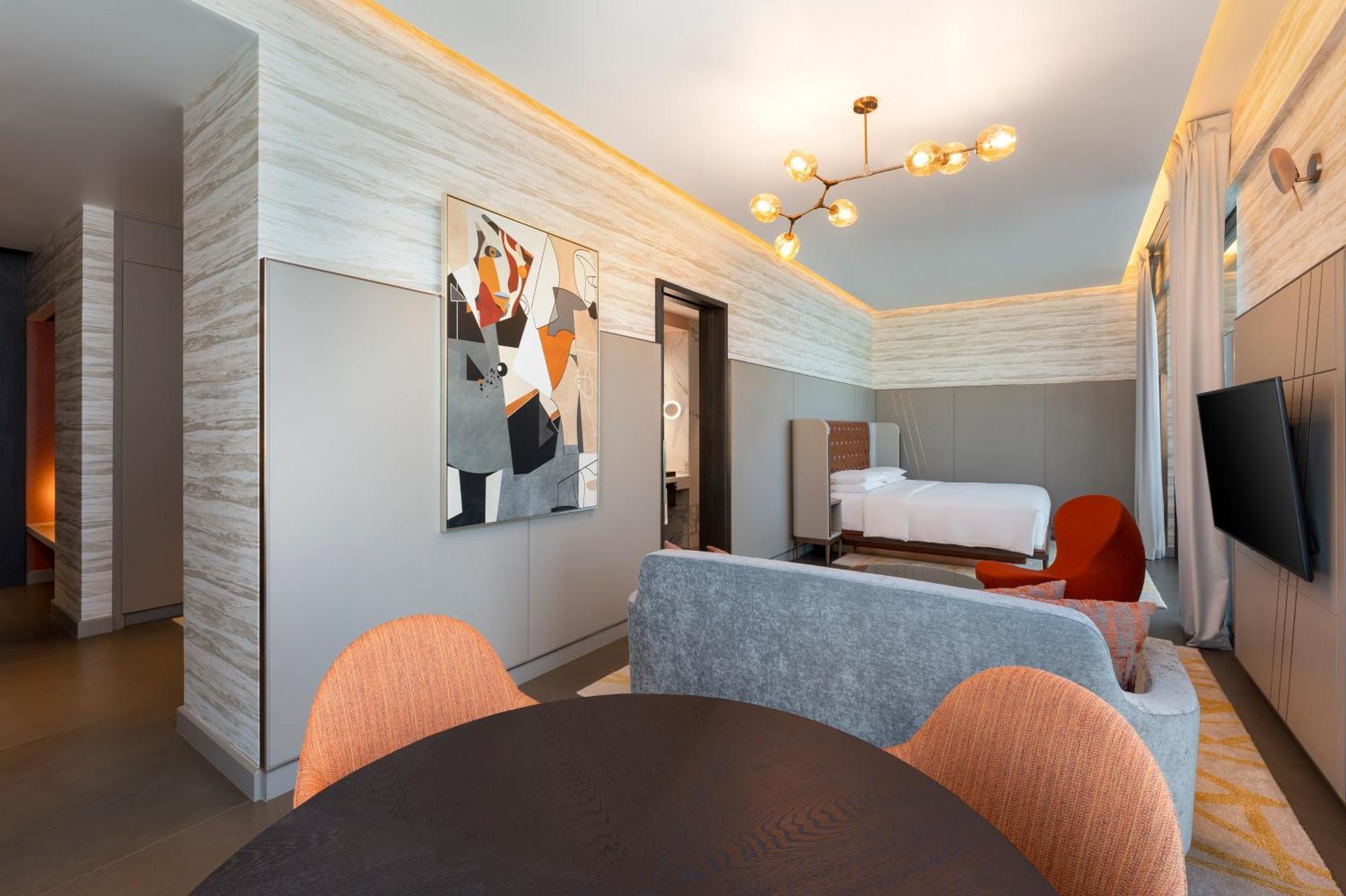 Hyatt Centric Jumeirah Dubai Exteriör bild Suite