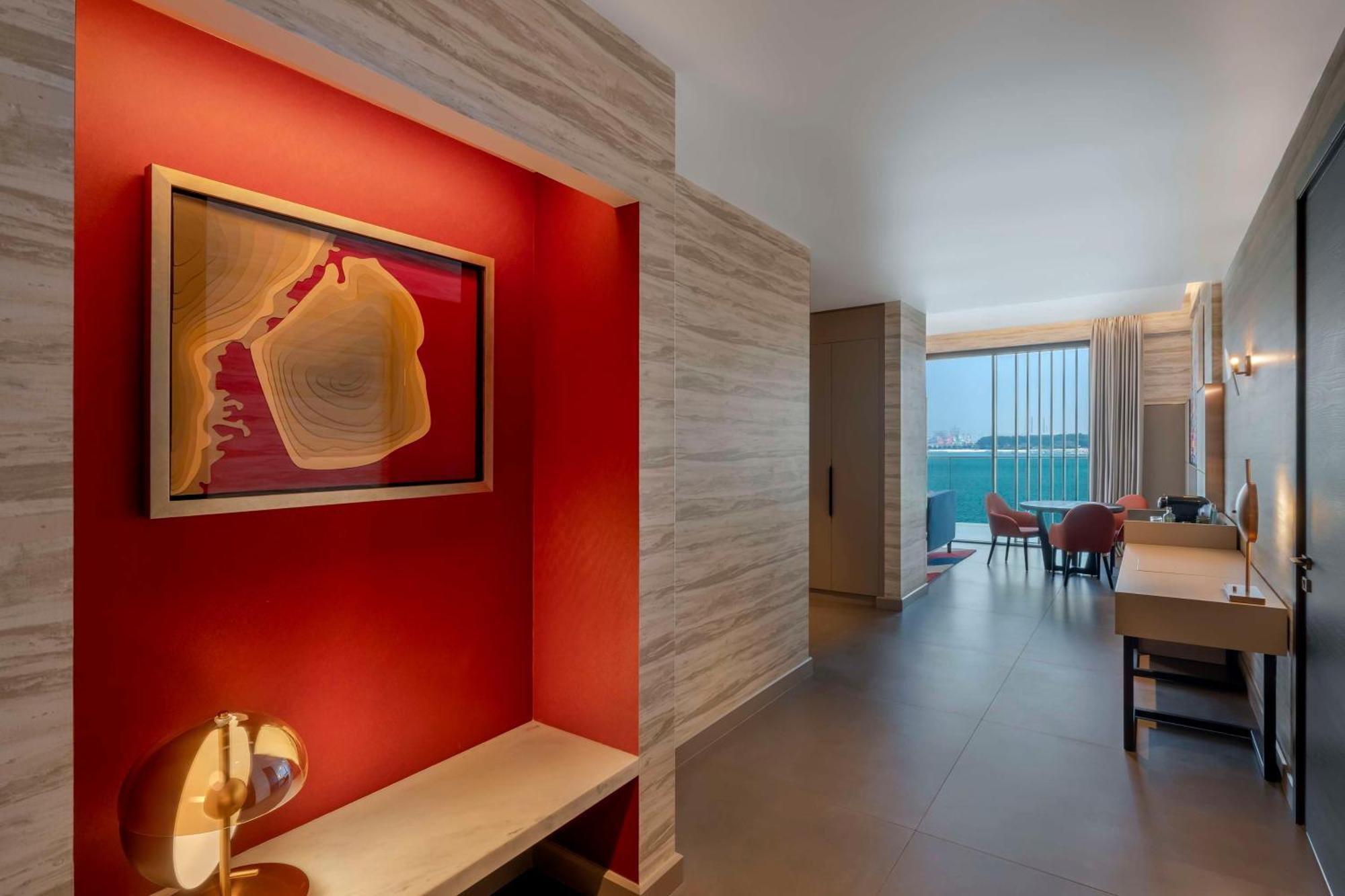 Hyatt Centric Jumeirah Dubai Exteriör bild A suite at the hotel